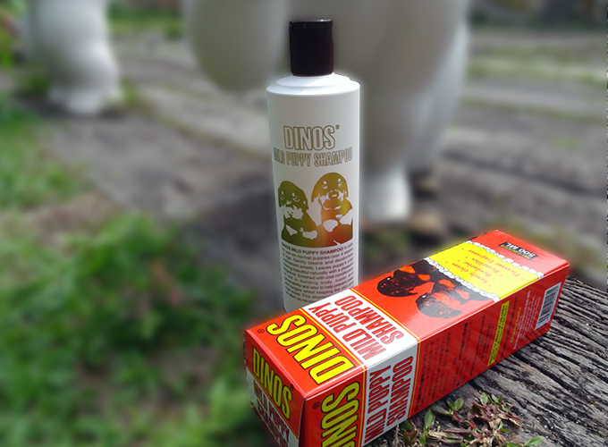 dinos-mild puppy shampoo