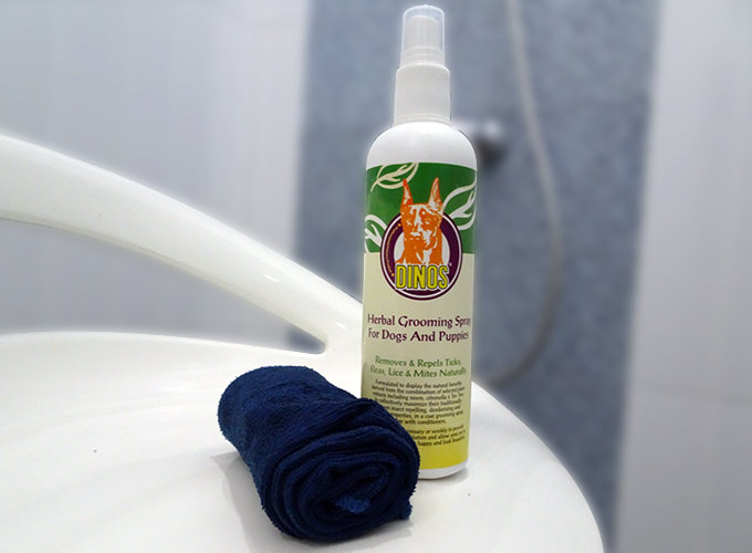 herbal grooming spay (for dog and puppies)