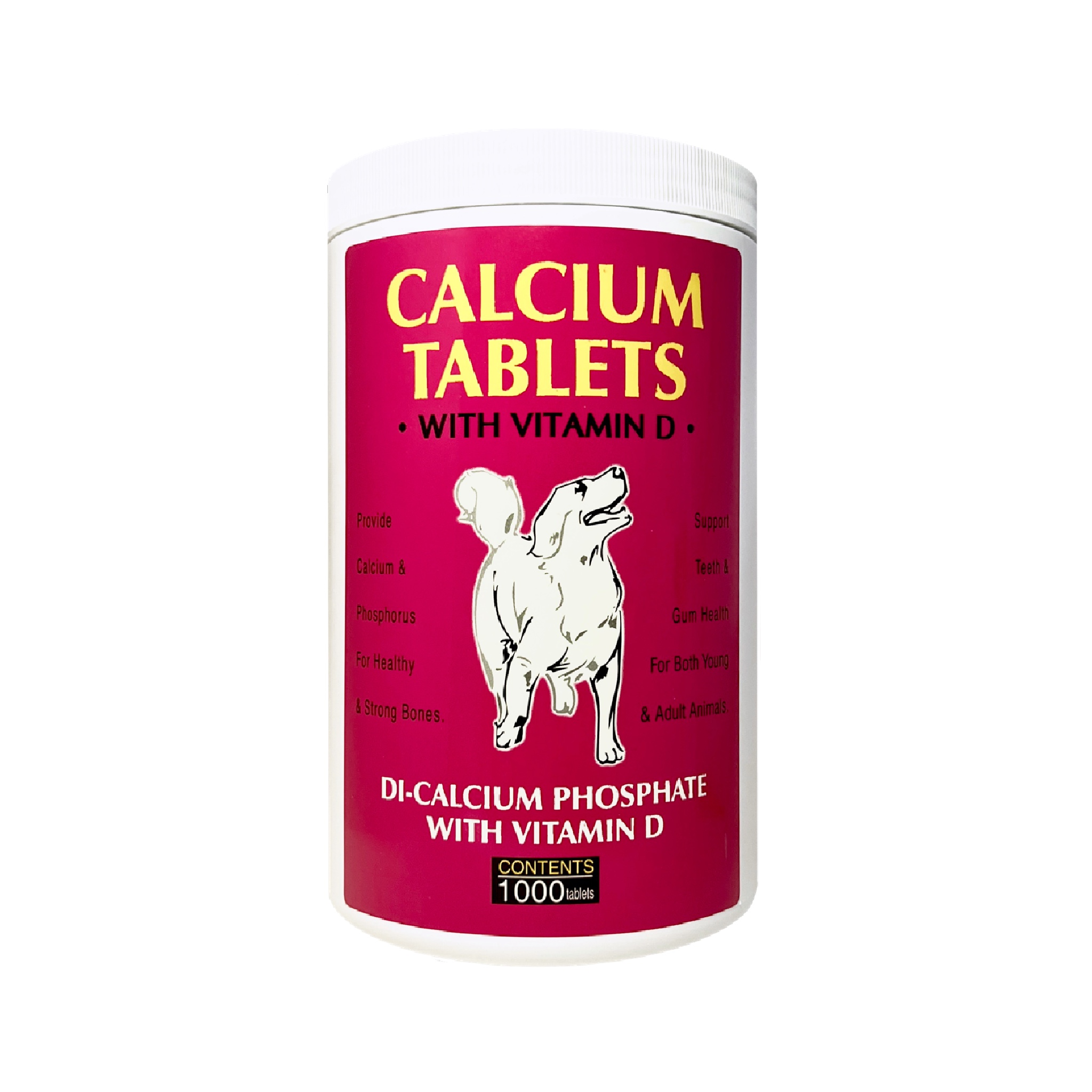Dinos Calcium Tablets 1000 tablets
