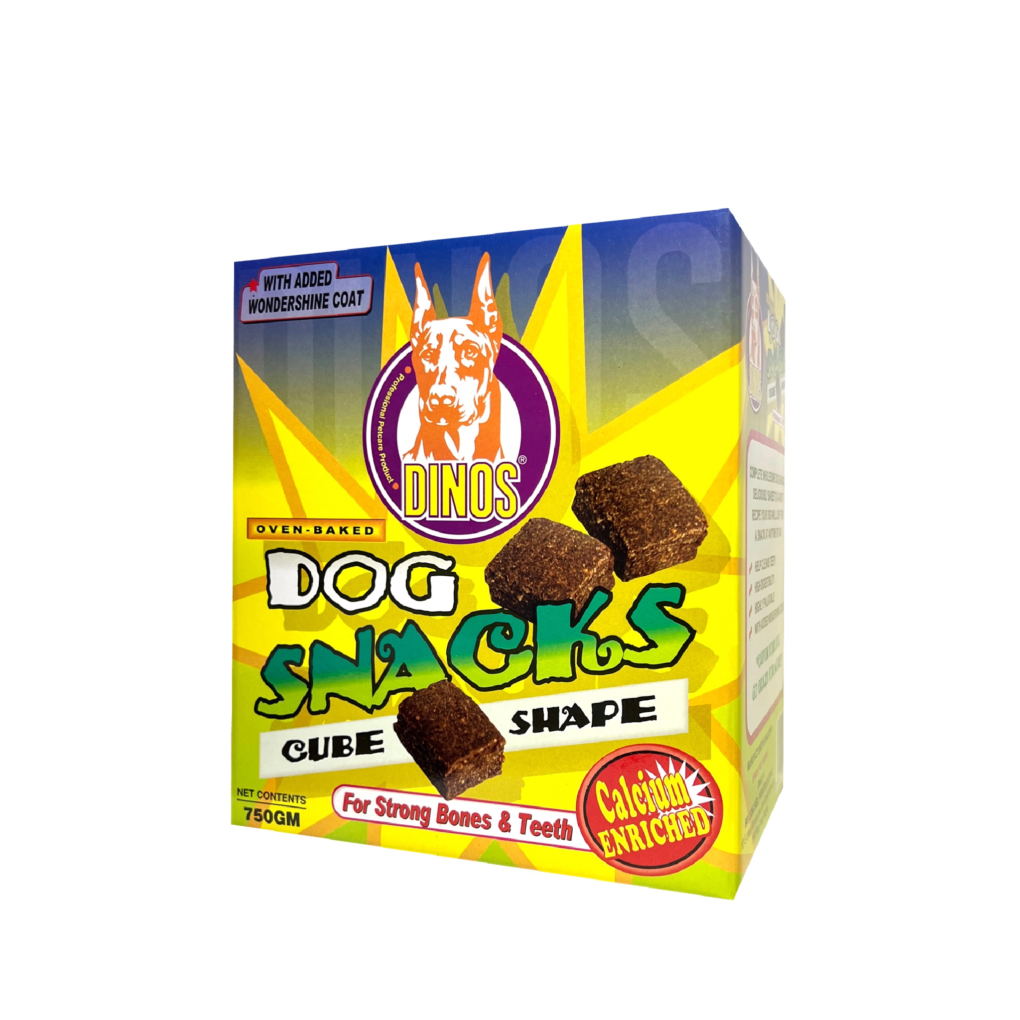 Dinos Dog Snack Calcium 750g